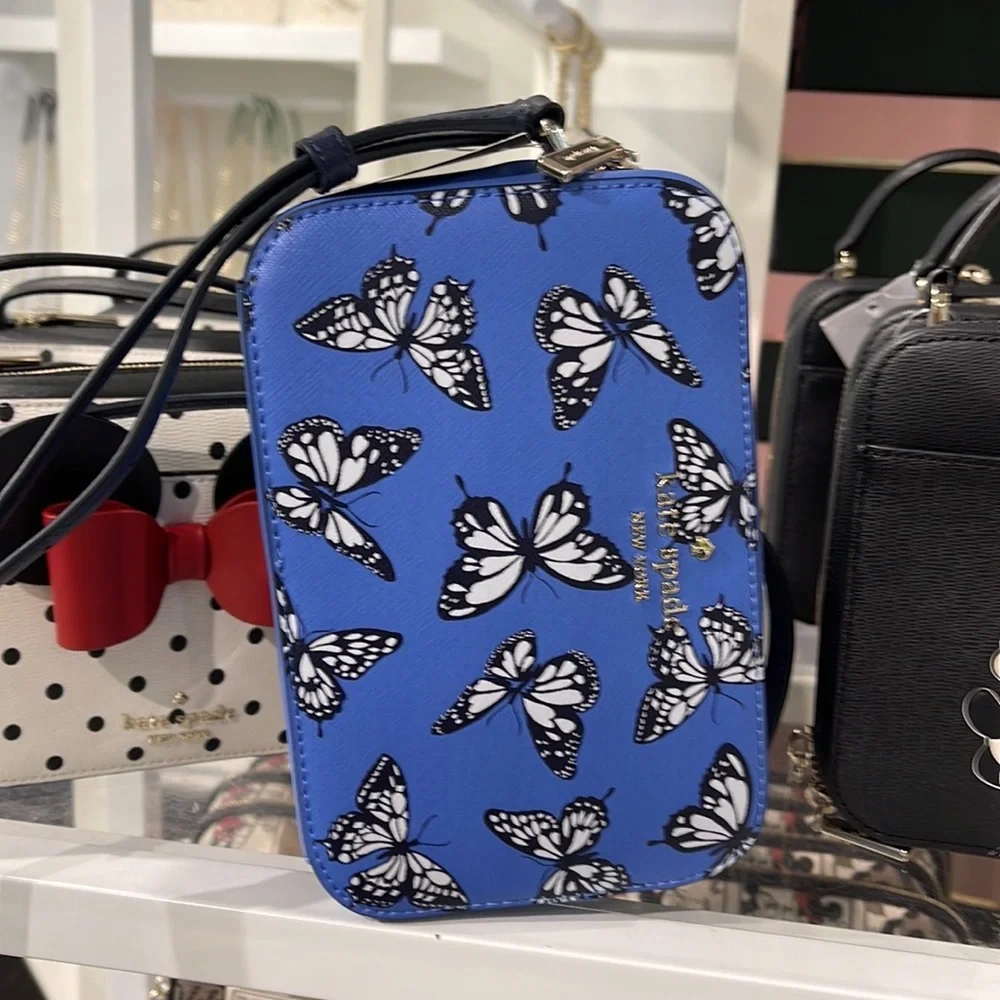 Kate Spade staci mini camera bag butterfly sky blue multi
KB521 - Picture 16 of 16